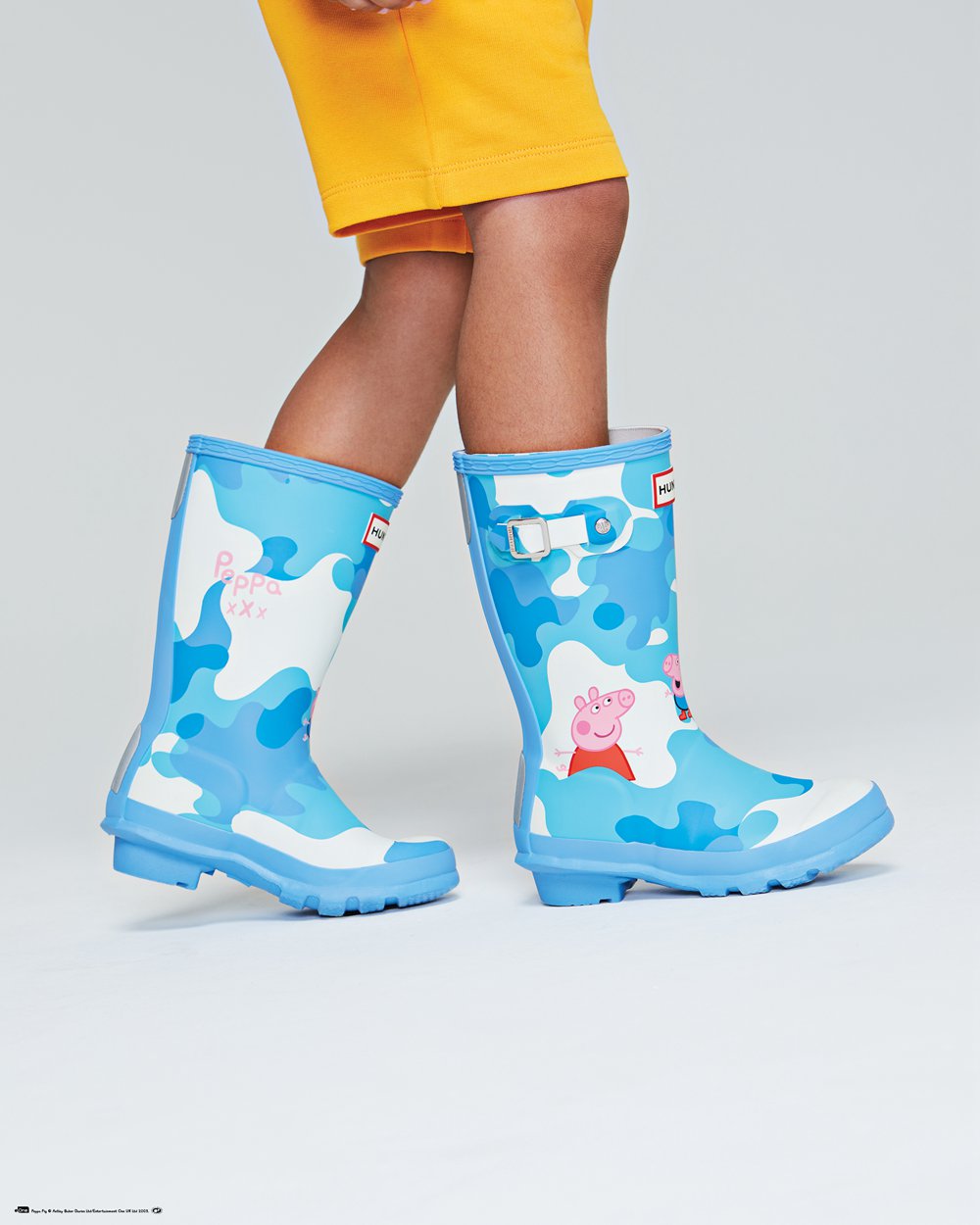 Botas De Agua Hunter Niños Original Little Peppa Pig - Azules - Argentina 6053RADTW